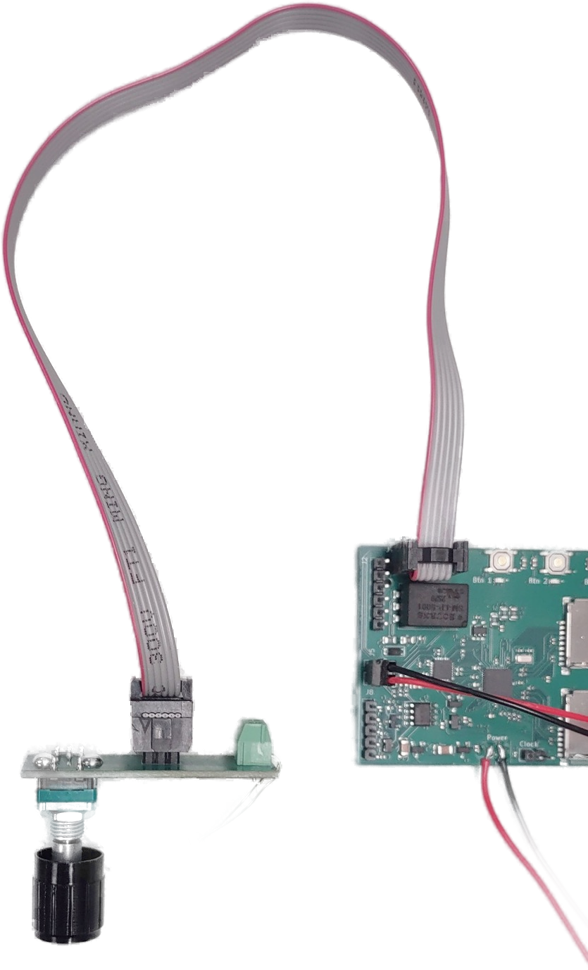 Volume Knob & Main Board